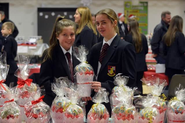The enterprise event saw students set up their own stalls.