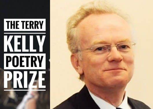 The Terry Kelly Poetry Prize i s open for those aged 25 and under.