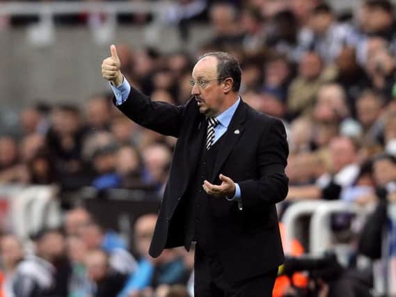 Newcastle United boss Rafa Benitez