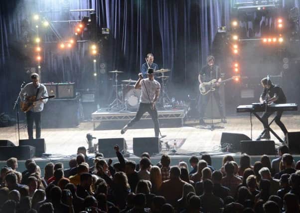 Maximo Park on stage