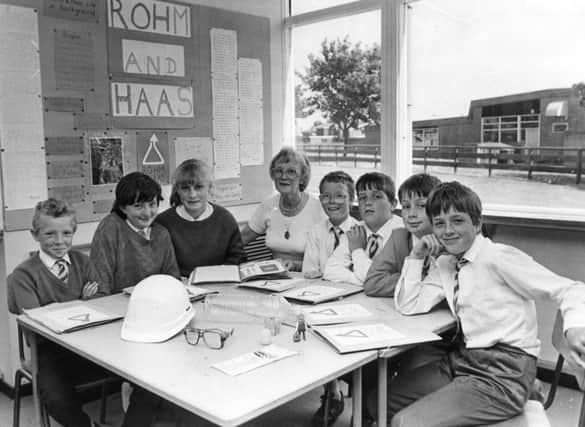Pupils of class J4 at St Peters School, Jarrow, pictured with class teacher Mrs Barbara McAllister.
