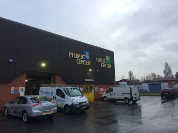 The Plumb Centre in Western Approach, South Shields.