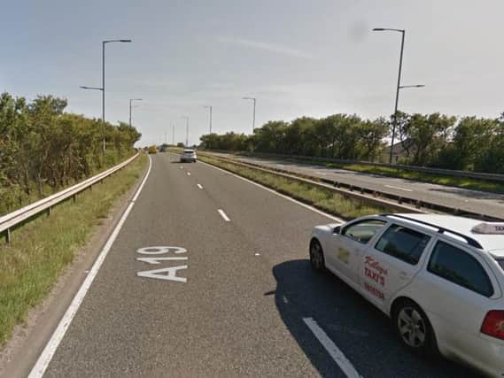 The A19 southbound in South Shields. Copyright Google Maps.