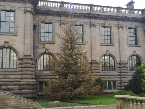 Readers have criticised the state of South Shields' Christmas tree.