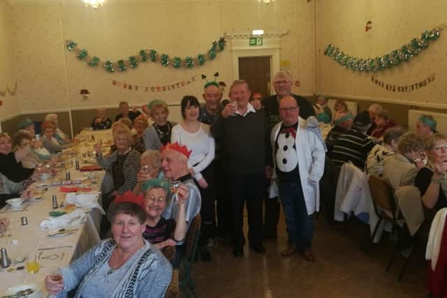 Freemasons host a Christmas Day dinner for residents in South Tyneside