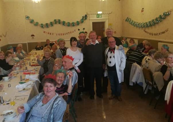 Freemasons host a Christmas Day dinner for residents in South Tyneside