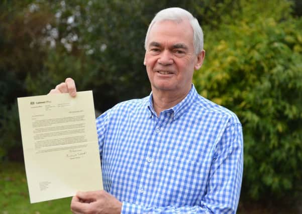 David Fleetwood receives an MBE for his services to the community
