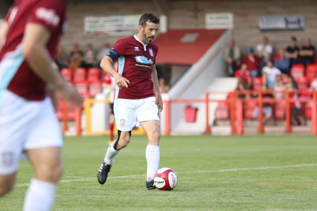 Julio Arca is confident South Shields will soon return to winning ways after drawing their last two matches. Picture by Kev Wilson.