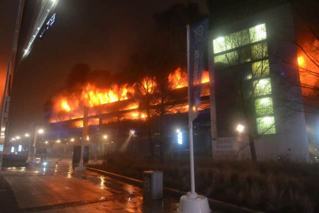 The huge fire in a Liverpool car park on New Year's Eve destroyed 1,400 vehicles after the blaze broke out in an old Land Rover and spread rapidly.
