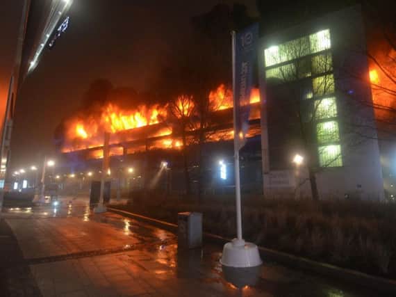 The huge fire in a Liverpool car park on New Year's Eve destroyed 1,400 vehicles after the blaze broke out in an old Land Rover and spread rapidly.