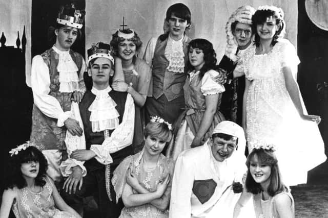 Principals in the St Wilfrids Comprehensive School production of Iolanthe by Gilbert and Sullivan.