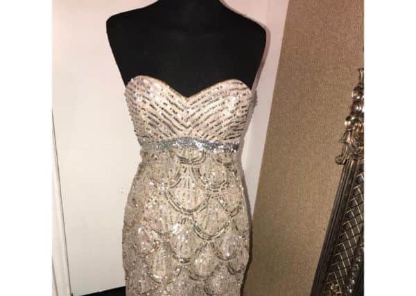 One of Jade Thirlwall's dresses donated to the store.