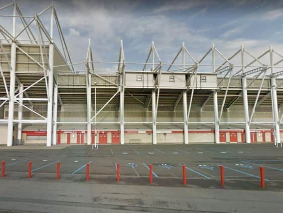 Middlesbrough's Riverside Stadium.