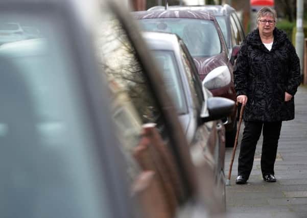 Disables badge holder Anne Wade is still waiting for disabled parking bay.