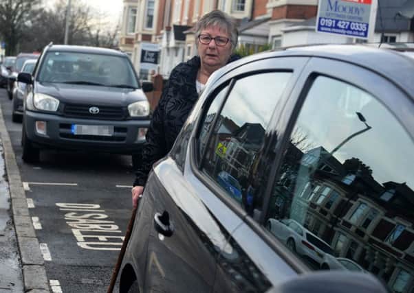 Disabled badge holder Ann Wade is still waiting for a disabled parking bay.