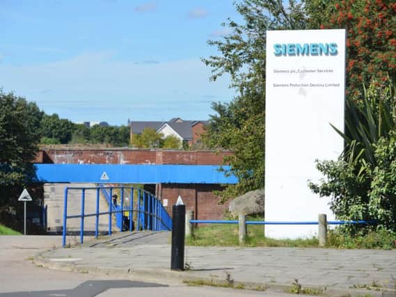 Siemens in Hebburn.