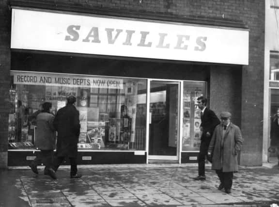 The new Savilles music store, in Kepple Street,  pictured in November 1968.