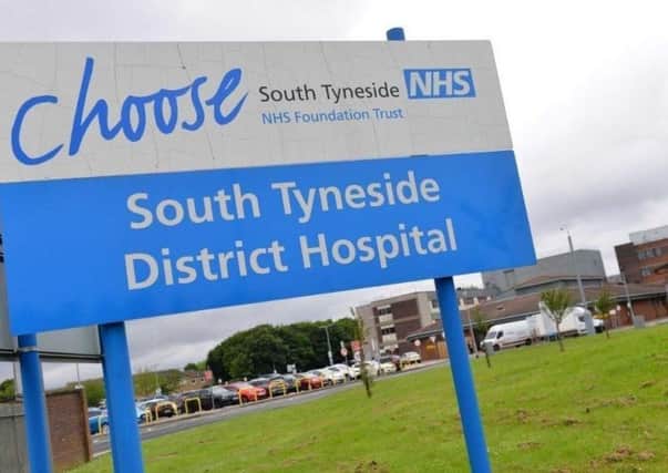 South Tyneside District Hospital.