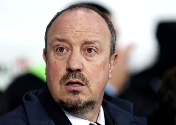 Newcastle United Manager Rafael Benitez.