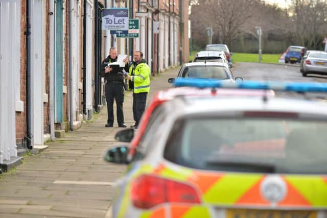 Police are carrying out inquiries after a man was left with serious injuries.
