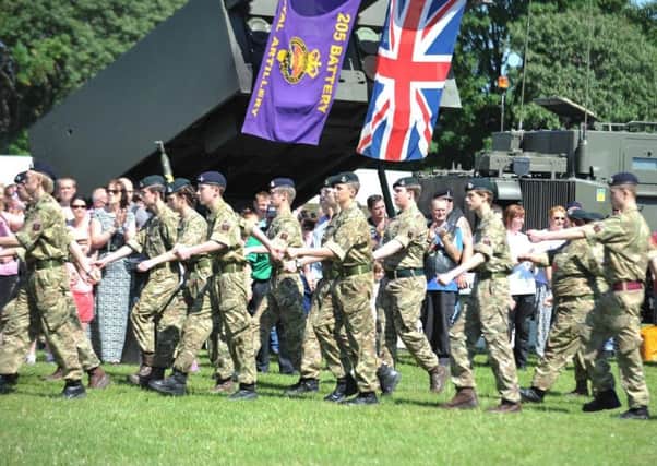 Army cadets step out in the sun as South Tyneside celebrates Armed Forces Day last year.