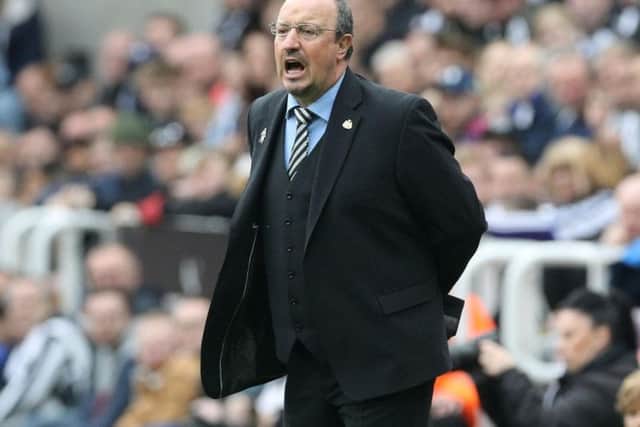 Newcastle United boss Rafa Benitez