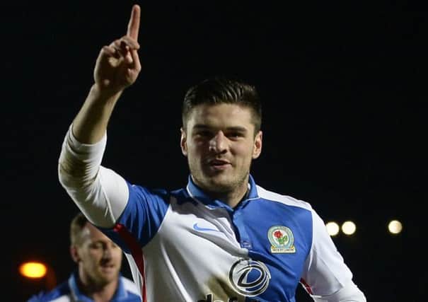 Ben Marshall in action for former club Blackburn Rovers