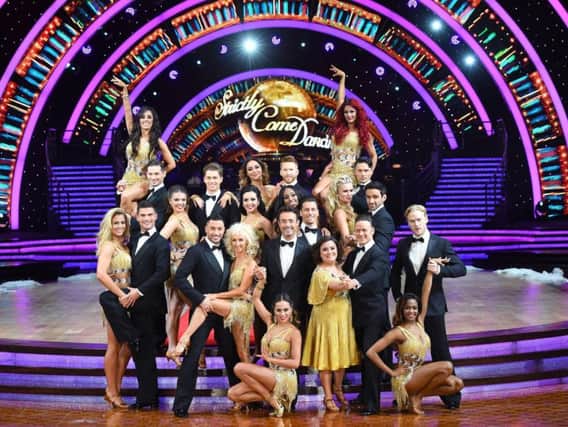 The cast of the Strictly Come Dancing live tour. Picture: PA.