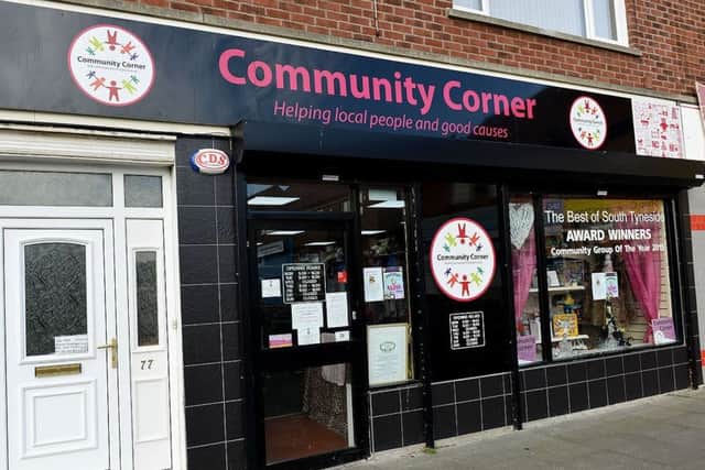 Community Corner's shop in Jarrow.