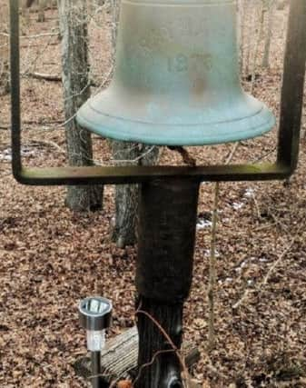 The bell from the SS Strathairly.