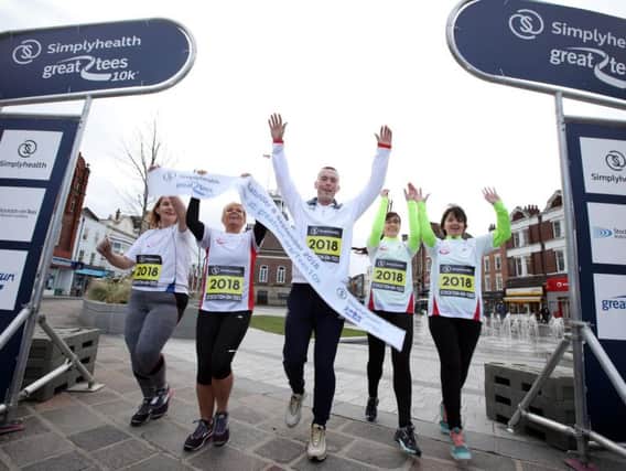 The launch of the new Great Tees 10k.