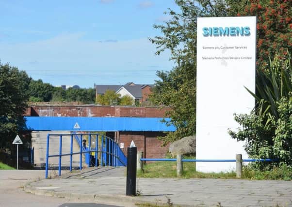 Siemens's Hebburn site.