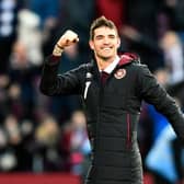Kyle Lafferty returns from suspension tonight to face Celtic.