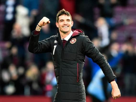 Kyle Lafferty returns from suspension tonight to face Celtic.