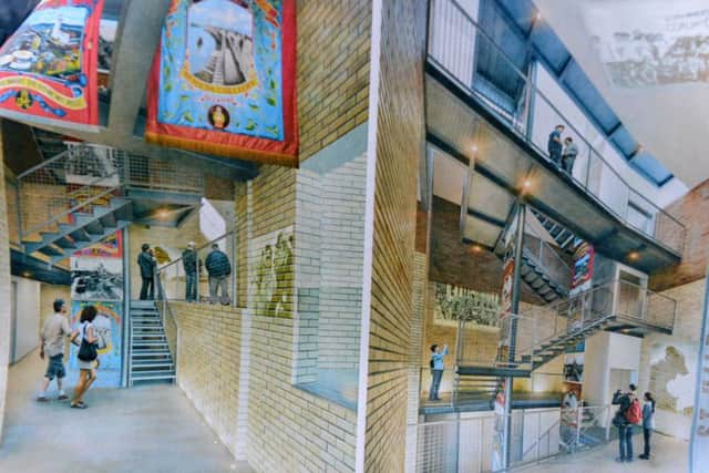 Harton and Westoe Banner Group  first look at St Hilda's Colliery renovation. artist impressions