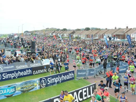 A shot from last year's Simplyhealth Great North Run.