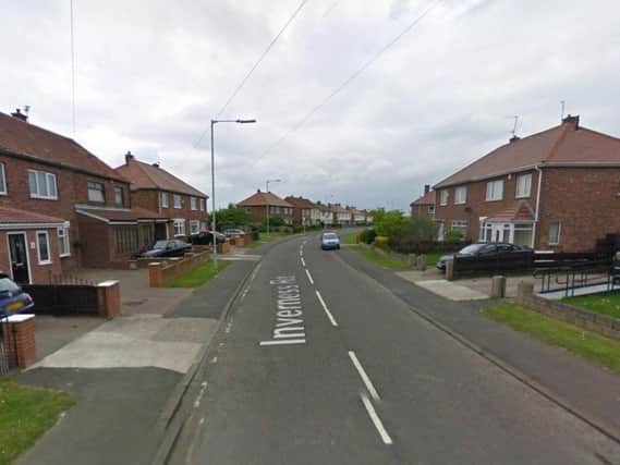 Inverness Road in Jarrow. Copyright Google Maps.