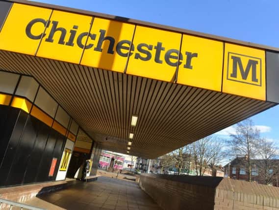 The incident happened at Chichester Metro station.