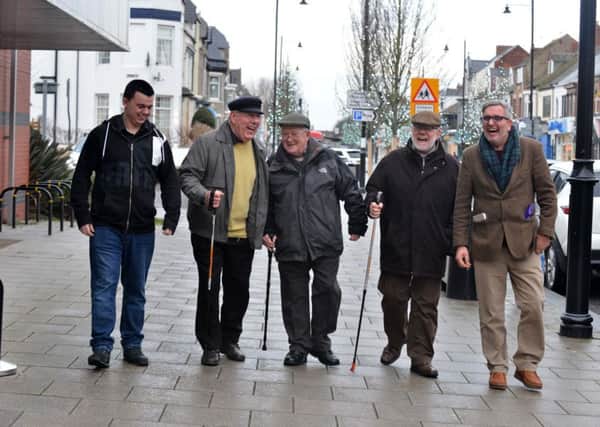 Ocean Road CA South Tyneside mens walk
From left Jamie Morgan, Peter Dutton, Brian Teale, Duncan Stephenson and Mark Blyth