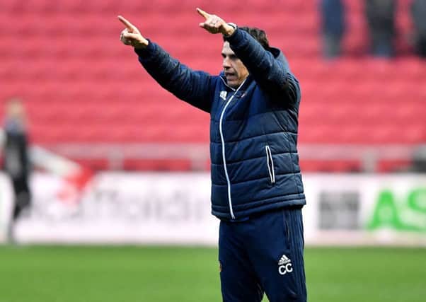 Chris Coleman at Ashton Gate last weekend.