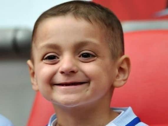 Bradley Lowery, who captured the hearts of people across the world after people discovered the story behind his cancer battle.
