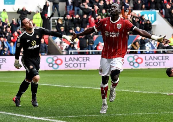 Lee Camp agonises as Bristol City go 3-0 up against Sunderland last weekend. Picture by Frank Reid