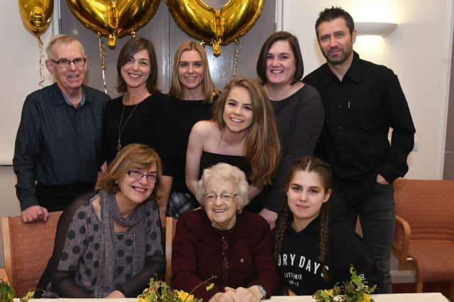 Jennie Darling celebrates her 100th birthday  with family and friends