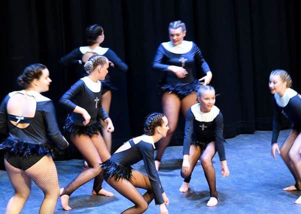 Dancers from the Lauren Anderson Acedemy at the Karen Liddle Annual Dance Festival.