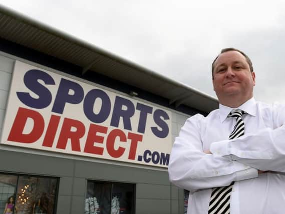 Mike Ashley's Sports Direct retail business has come under fire from the Church Commisioners.