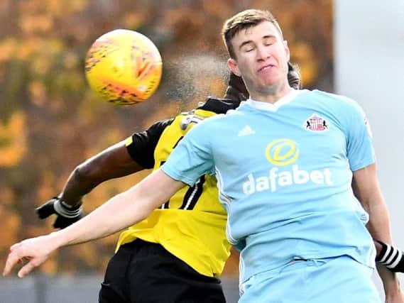 Paddy McNair in action for Sunderland against Burton Albion.