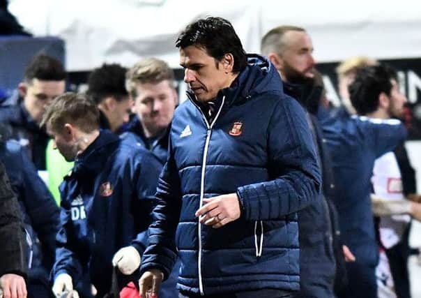 Chris Coleman still believes he can keep Sunderland up. Picture by Frank Reid