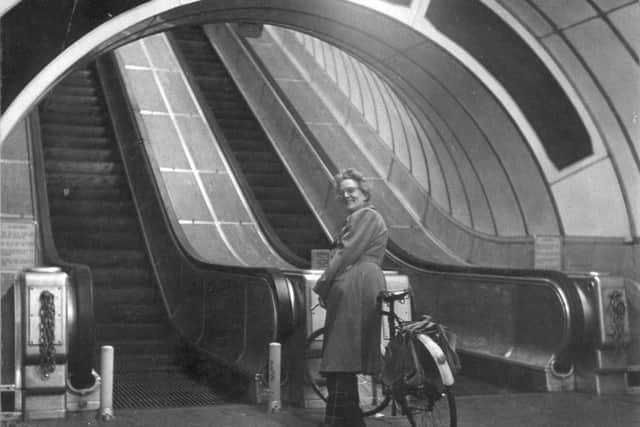 Inside the Tyne Tunnel in 1961