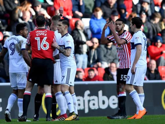 Jake Clarke-Salter sees red against Middlesbrough.