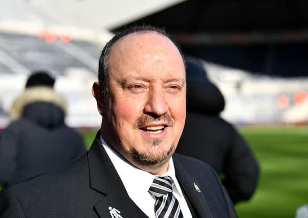 Newcastle United manager Rafael Benitez.